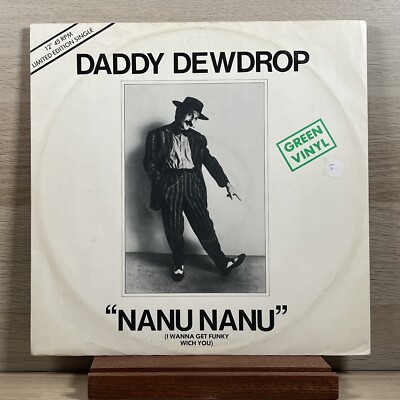 Daddy Dewdrop Nanu, Nanu I Wanna Get Funky Wich You 1978 12'' Coloured Vinyl
