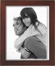 Malden International Designs 697-80 Picture Frame, 8x10, Dark Walnut