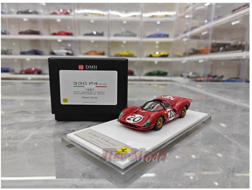 DMH 1:43 Ferrari 330P4 Retro style Limited Resin Diecast