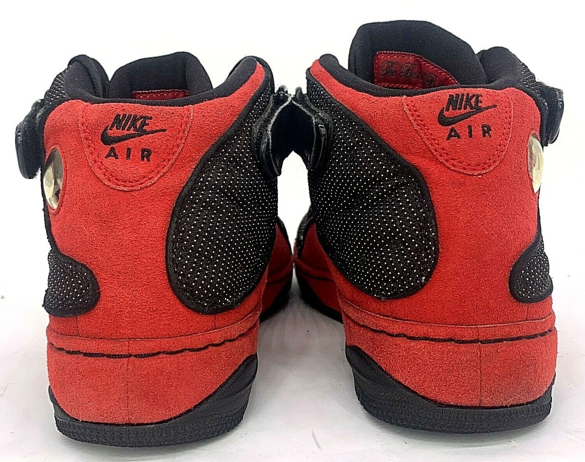 Nike Air Jordan AJF 13 Bred Black Varsity Red White 375453-061 Size US 10.5 EUC Jordan 1 Retro High OG  main image 4