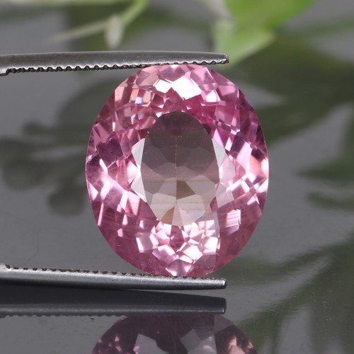 Grosse Bague En Pierres Précieuses De Kunzite Rose Taille Ovale 30 Ct Or Jaune 14k Grosse Bague En Pierres Précieuses De Kunzite Rose Taille Ovale 30 Ct Or Jaune 14k