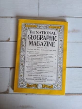 Vintage National Geographic Magazines, 1940s 50s 60s You Pick Issue, Vintage Ads