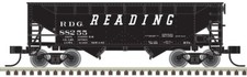 ATLAS N 2-BAY OFFSET SIDE HOPPER READING 88203