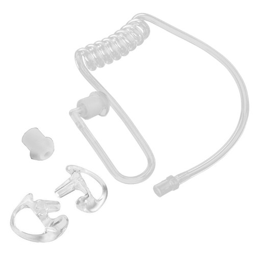 Walkie Talkie Earphone Earpiece Coil Acoustic Air Tube for Two-Way Radio Headset - Zdjęcie 9 z 10