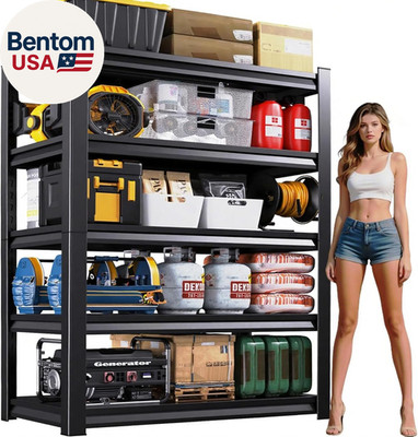 Garage Storage Shelves 5-Tier,Garage Storage System Shelves Adjustable,Storage S