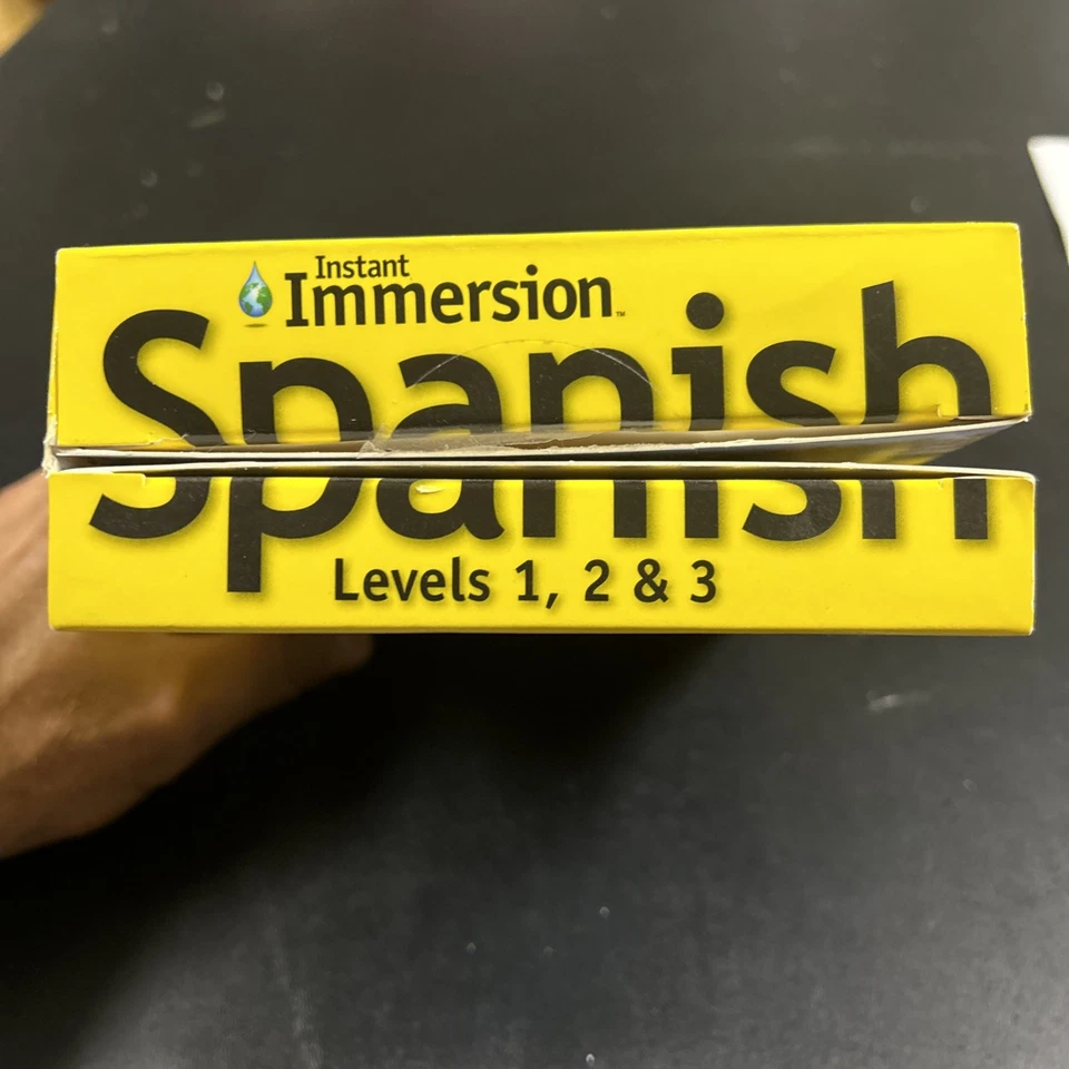 Instant Immersion Spanish Language Learning Program. Topics. New in box - Image 2 of 4