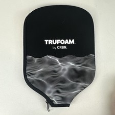 TRUFOAM by CRBN Pickle Ball Paddle COVER ONLY New - Black w/ Zipper Black