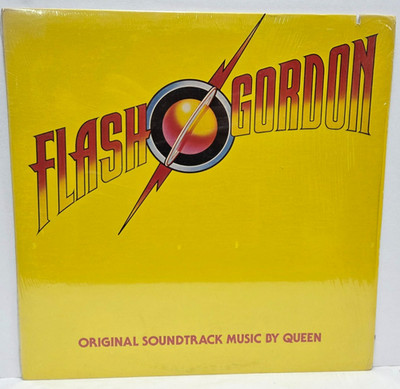 QUEEN Flash Gordon Soundtrack LP 1980 1st Press ELEKTRA 5E-518 Shrink NM Vinyl