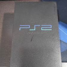 SONY PlayStation2 SCPH-39000 Black Console Tested With Box, Controller