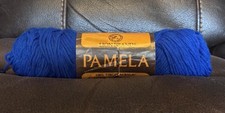 New Vintage Lion Brand Pamela Yarn 4oz Skein Colonial Blue 109 Lot # 58917