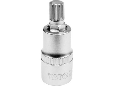Yato Biteinsatz Innenvielzahn Spline 1/2'' M10 L55mm YT-04343