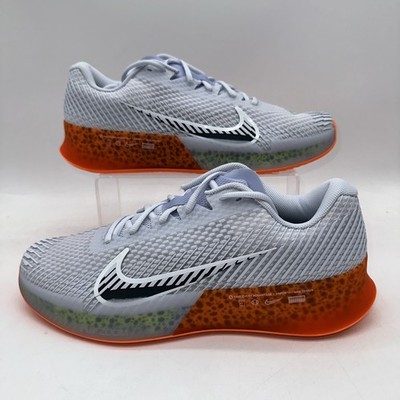 Nike Men's Size 11.5 Zoom Vapor 11 CLY OLY (FV2278 900)Orange Tennis Sneaker