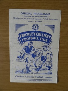 Frickley Colliery FC v Buxton (Cheshire League) early 59/0 or 64/5 ?