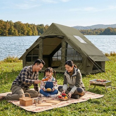 Inflatable Camping Tent Protection Automatic Instant Setup Tent Portable