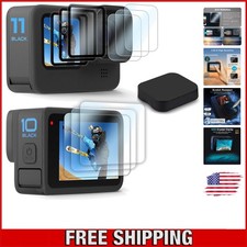 Complete 10PCS GoPro Screen Protector Bundle - Ultra Clear Durable Protection