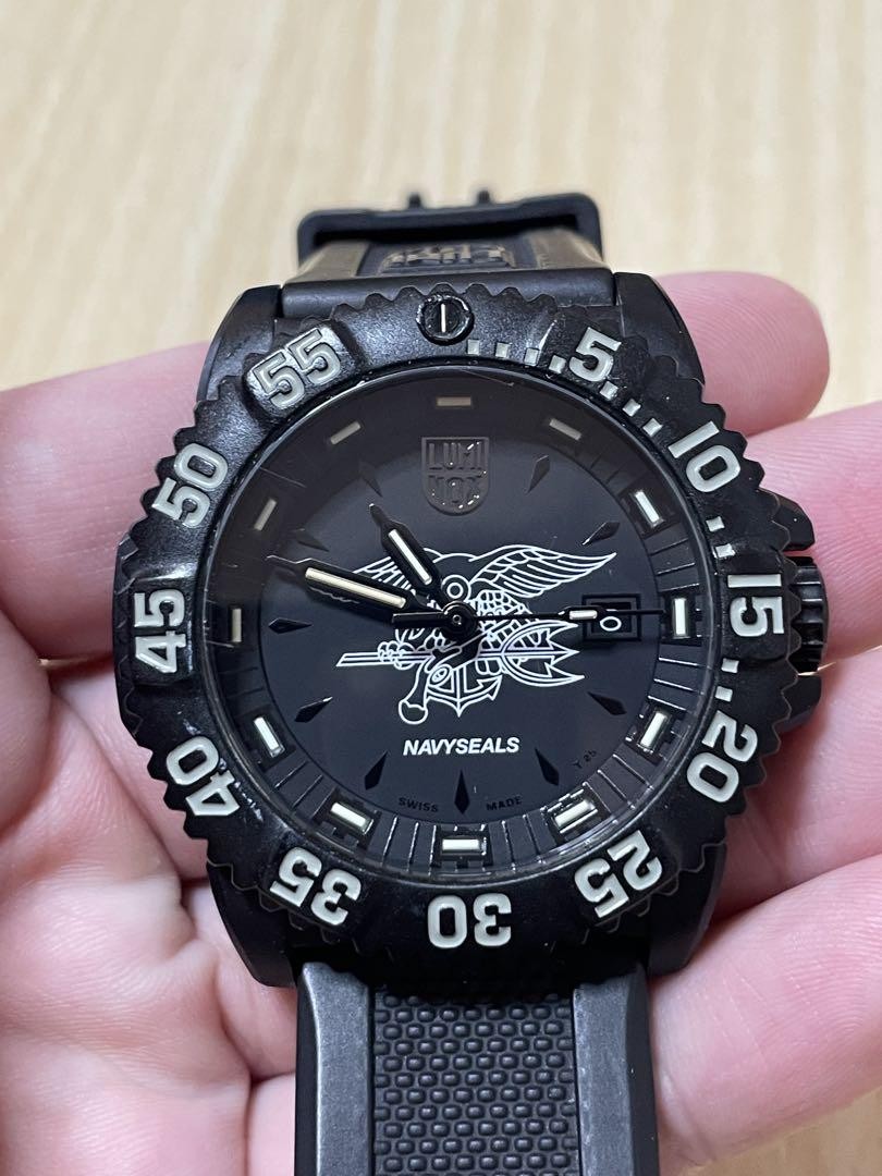 LUMINOX SEAL 3050 25th Anniversary Watch Navy Series Japan Limited Used
