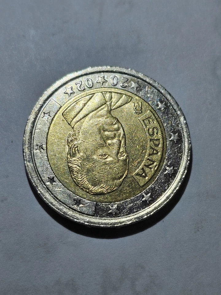 Errores de moneda de 2 euros España 2002 para coleccionistas Foto 4 de 4