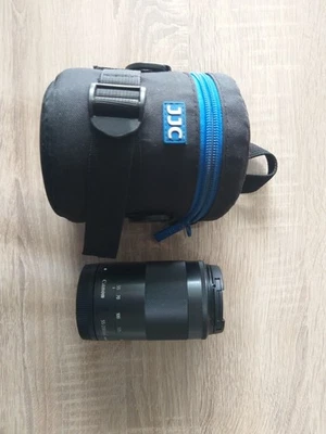 Objectif Canon EF-M 55-200 mm + étui protection - Photo 1/4