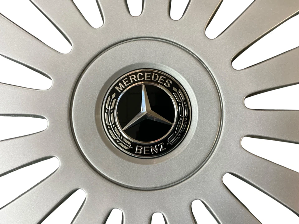 2016-2023 Mercedes-Benz Metris Van 17" hubcap wheel cover SILVER OEM - Image 3 of 4