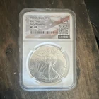 U.S. Mint 2024(P) Silver Eagle $1 1 oz .999 NGC MS69 Business Star Privy