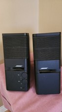  untested bose media mediamate computer speakers no power audio crossover wires 