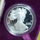 U.S. Mint American Eagle 1986 1 oz Proof Silver Coin with Original Box