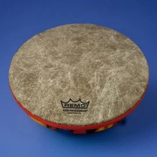 Remo Kids Percussion Rain Forest  Drum 10” Across the Top 1” Tall No Drumsticks