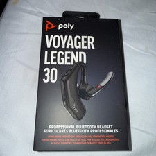 HP Poly Voyager Legend 30 Wireless Noise Cancelling In-Ear Headset - Black USED
