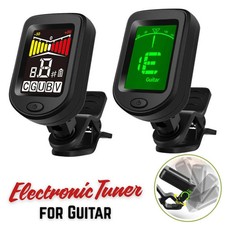 Clip On Electronic Tuner for Guitar Bass Ukulele Violin Mandolin Banjo