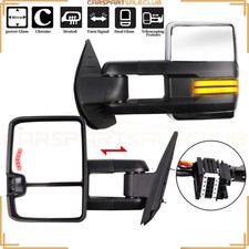 Pair Power Heated Dynamic Led Signals Towing Mirrors For Chevy For Gmc Sierra Pair Power Heated Dynamic Led Signals Towing Mirrors For Chevy For Gmc Sierra
