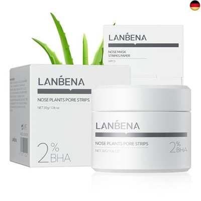 LANBENA Mitesserentferner, Nasenpflanzen, Porenstreifen, Tiefenreinigung,
