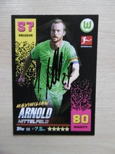 Maximilian Arnold autograph signed TC Topps Bundesliga "VFL Wolfsburg 2022/23"