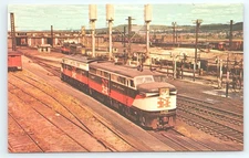 Postcard New Haven 049 Alco FA Cab Units New Haven Connecticut