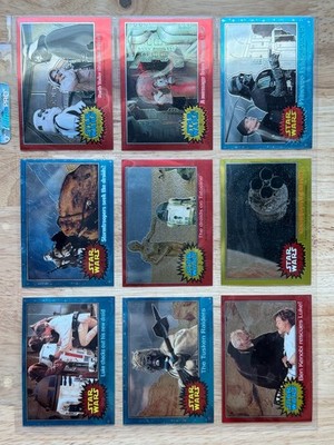 1999 Topps Star Wars Chrome Archives Complete Base Set