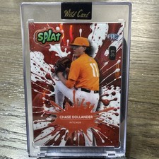 Chase Dollander Rookie /3 2024 Wild Card Splat Colorado Rockies