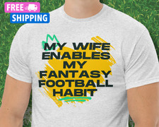 Funny Fantasy Football Shirt Fantasy Draft Shirt Marriage Humor Wife