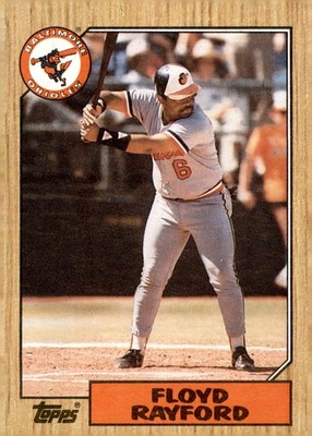1987 Topps #426 Floyd Rayford