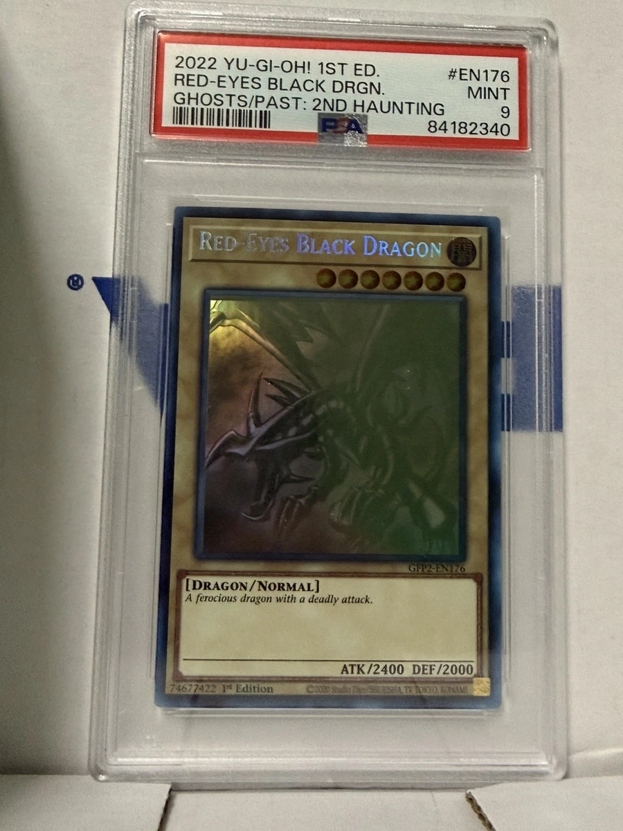 u*2様 【PSA10】 Red-Eyes Black Dragon遊戯王 レッ Yugioh Red-Eyes Black Dragon RD/G002-JPC01 Over Rush Rare Japanese