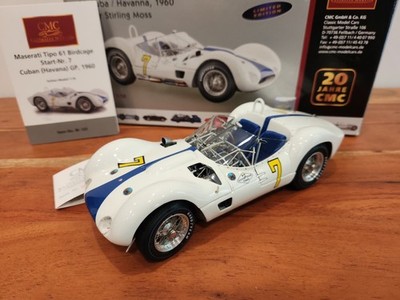 CMC Maserati Tipo 61 Birdcage #7 Havana GP 1960 – Limited Edition