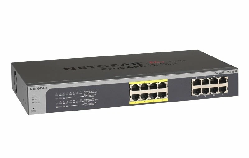 NETGEAR JGS516PE-100EUS 16-Port Gigabit Ethernet PoE Smart Managed Plus Switch - Image 4 of 4