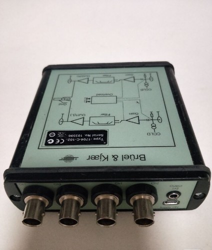 Used Bruel Kjaer 1704-C-102 2-Channel Microphone Conditioner BK1704 Free Ship#