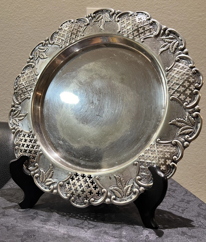 Plato plateado vintage de los príncipes Mappin & Webb (Londres y Sheffield) Foto 2 de 4