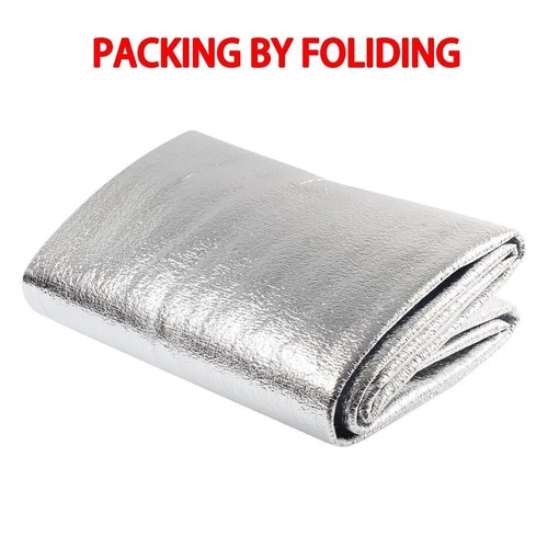 120"x40" Automotive Reflective Insulation Foam Heat Barrier Noise Proof Deadener - Picture 19 of 20