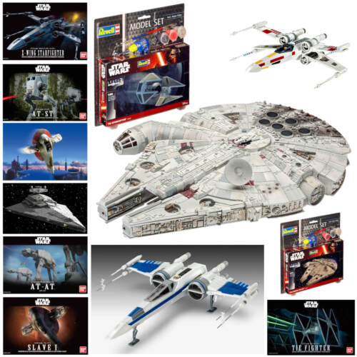 Revell Spacecraft Models from NASA Rockets to Star Wars X-Wing Fighters - Afbeelding 1 van 15
