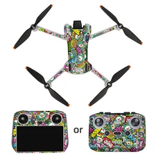 PVC Waterproof Decals Skin Stickers For DJI Mini 3 Pro Drone&RC Controller Cover