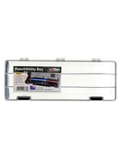 ArtBin Pencil Utility Box - 12.38 in. x 4.875 in. x 1.75 in. translucent char...