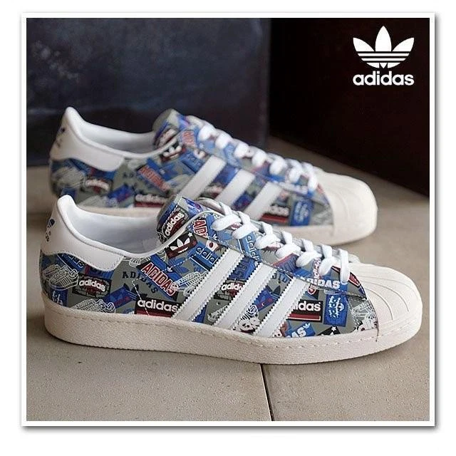 adidas Originals super star 80's NIGO size US9 used JAPAN
