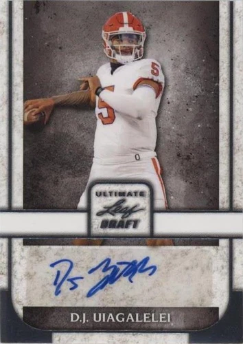 2022 Leaf Ultimate Draft D.J. Uiagalelei #BA-DJU