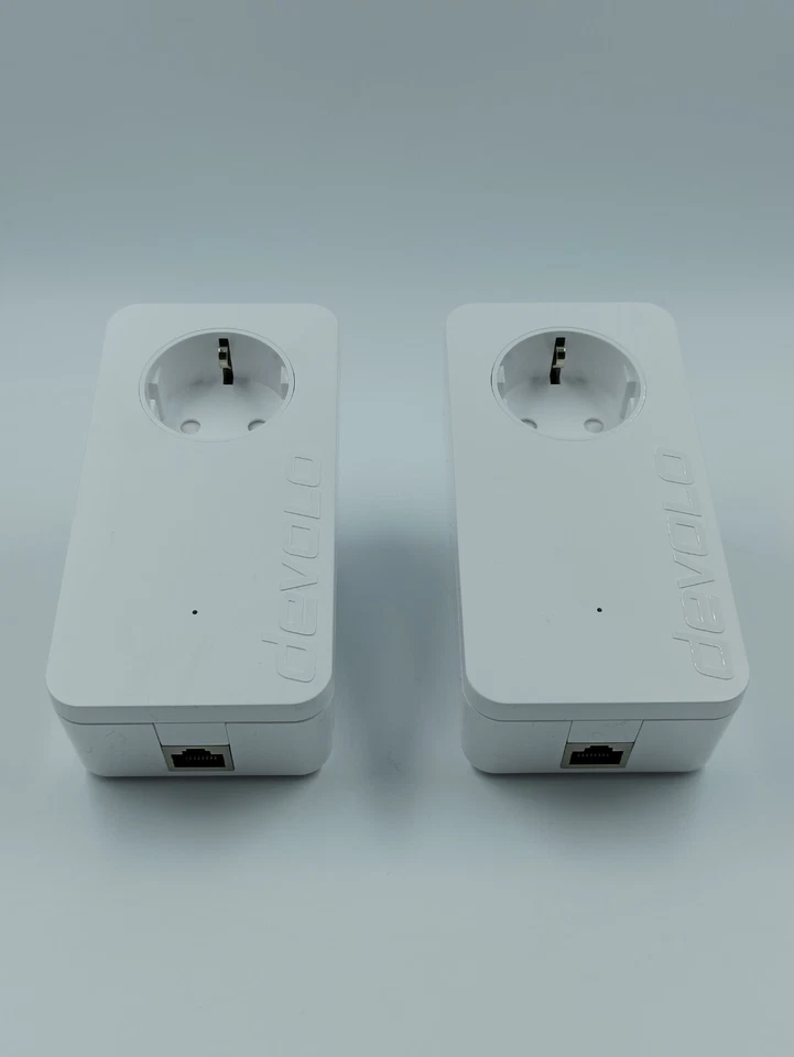 2x devolo dLAN 1200+ Starter Kit Powerline Adapter 1 LAN Port MT 2639 2853 - Bild 2 von 4