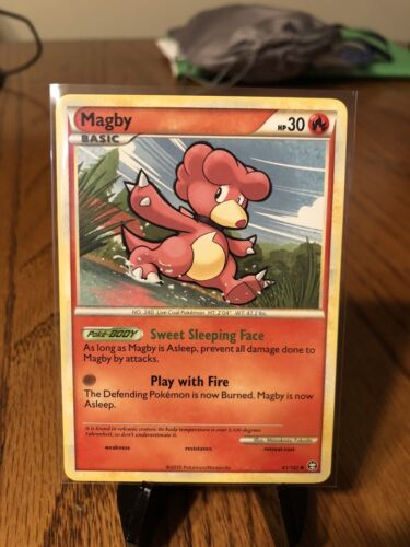 Magby - 41/102 - Uncommon x1 - Moderately Played - HS Triumphant - Afbeelding 1 van 2